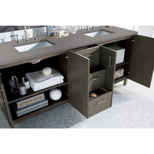 Load image into Gallery viewer, James Martin Metropolitan 72&quot; Silver Oak Double Vanity