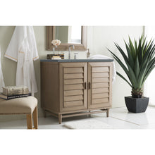 Load image into Gallery viewer, James Martin Portland 36&quot; Whitewashed Walnut Single Vanity