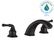 Load image into Gallery viewer, Princess 8 in. Widespread 2-Handle Bathroom Faucet in Oil Rubbed Bronze- Anzzi