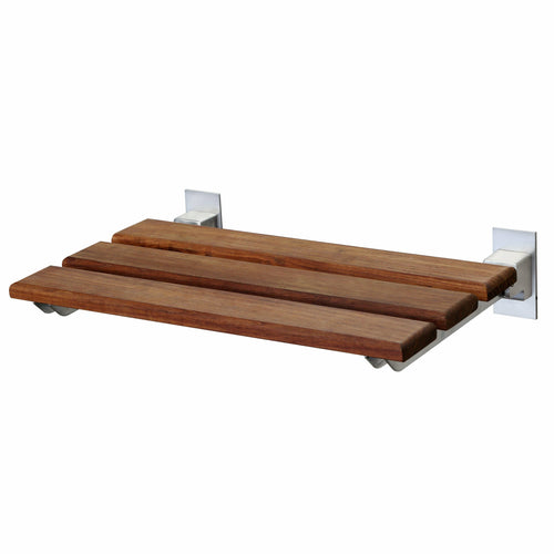 Bohemian 12.4 in. Teak Wall Mounted Shower Seat- Anzzi