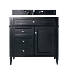 Load image into Gallery viewer, James Martin Brittany 36&quot; Black Onyx Single Vanity- James Martin