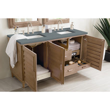 Load image into Gallery viewer, James Martin Portland 60&quot; Whitewashed Walnut Double Vanity