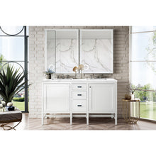 Load image into Gallery viewer, James Martin Addison 60&quot; Glossy White Double Vanity
