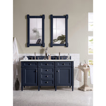 Load image into Gallery viewer, James Martin Brittany 60&quot;  Victory Blue Double Vanity