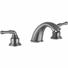 Load image into Gallery viewer, Princess 8 in. Widespread 2-Handle Bathroom Faucet in Brushed Nickel- Anzzi