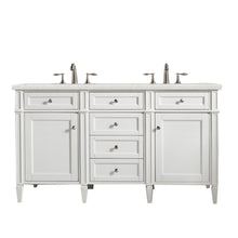 Load image into Gallery viewer, James Martin Brittany 60&quot;  Bright White Double Vanity- James Martin