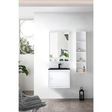 Load image into Gallery viewer, James Martin Milan 23.6&quot; Glossy White Single Vanity
