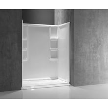 Load image into Gallery viewer, Lex-Class 60 in. x 36 in. x 74 in. 3-piece DIY Friendly Alcove Shower Surround in White- Anzzi