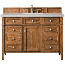 Load image into Gallery viewer, James Martin Brittany 48&quot;Saddle Brown Single Vanity- James Martin