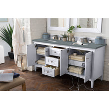 Load image into Gallery viewer, James Martin Palisades 72&quot; Bright White Double Vanity