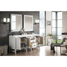 Load image into Gallery viewer, James Martin Addison 72&quot; Glossy White Double Vanity
