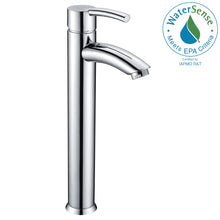 Load image into Gallery viewer, Quartet Single Hole Single-Handle Bathroom Faucet in Polished Chrome- Anzzi