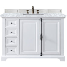 Load image into Gallery viewer, James Martin Providence 48&quot; Bright White Single Vanity- James Martin