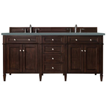 Load image into Gallery viewer, James Martin Brittany 72&quot;  Burnished Mahogany Double Vanity- James Martin