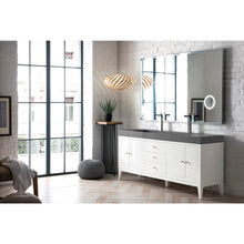 Load image into Gallery viewer, James Martin Linear 72&quot; Glossy White Double Vanity