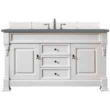 Load image into Gallery viewer, James Martin Brookfield 60&quot; Bright White Single Vanity- James Martin