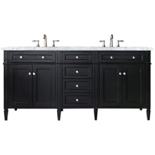 Load image into Gallery viewer, James Martin Brittany 72&quot;  Black Onyx Double Vanity- James Martin