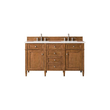 Load image into Gallery viewer, James Martin Brittany 60&quot;  Saddle Brown Double Vanity
