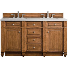 Load image into Gallery viewer, James Martin Bristol 60&quot; Saddle Brown Double Vanity- James Martin