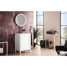 Load image into Gallery viewer, James Martin Britannia 24&quot; Glossy White Single Vanity