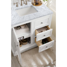 Load image into Gallery viewer, James Martin De Soto 36&quot; Bright White Single Vanity