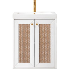 Load image into Gallery viewer, James Martin Chianti 24&quot; Glossy White Single Vanity- James Martin