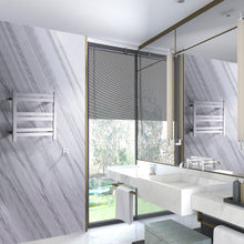 Load image into Gallery viewer, Starling 6-Bar Stainless Steel Wall Mounted Electric Towel Warmer Rack in Polished Chrome- Anzzi