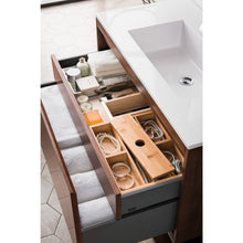 Load image into Gallery viewer, James Martin Milan 35.4&quot; Mid Century Walnut Single Vanity