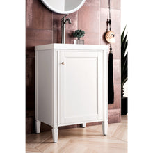 Load image into Gallery viewer, James Martin Britannia 24&quot; Glossy White Single Vanity