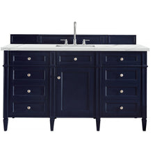 Load image into Gallery viewer, James Martin Brittany 60&quot; Victory Blue Single Vanity- James Martin