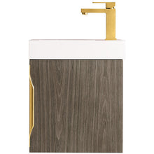Load image into Gallery viewer, James Martin Columbia 16&quot; Ash Gray Single Vanity