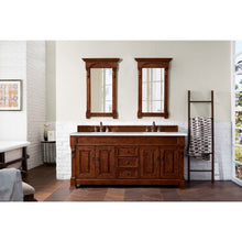 Load image into Gallery viewer, James Martin Brookfield 72&quot; Warm Cherry Double Vanity