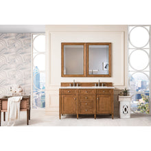 Load image into Gallery viewer, James Martin Brittany 60&quot;  Saddle Brown Double Vanity- James Martin