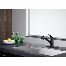 Load image into Gallery viewer, Del Acqua Single-Handle Pull-Out Sprayer Kitchen Faucet in Oil Rubbed Bronze- Anzzi