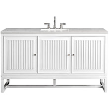 Load image into Gallery viewer, James Martin Athens 60&quot; Glossy White Single Vanity- James Martin
