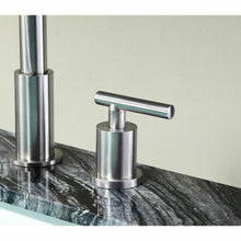 Load image into Gallery viewer, Roman 8 in. Widespread 2-Handle Bathroom Faucet in Brushed Nickel- Anzzi
