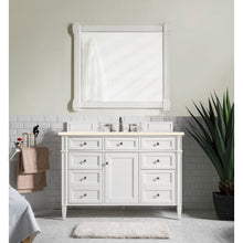 Load image into Gallery viewer, James Martin Brittany 48&quot;Bright White Single Vanity
