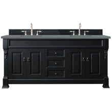 Load image into Gallery viewer, James Martin Brookfield 72&quot; Antique Black Double Vanity- James Martin
