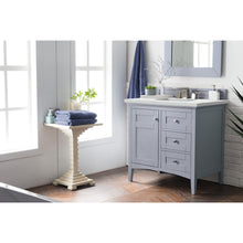 Load image into Gallery viewer, James Martin Palisades 36&quot; Silver Gray Single Vanity