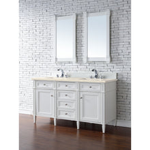 Load image into Gallery viewer, James Martin Brittany 60&quot;  Bright White Double Vanity