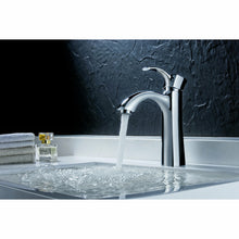 Load image into Gallery viewer, Rhythm Series Single Hole Single-Handle Mid-Arc Bathroom Faucet in Polished Chrome- Anzzi