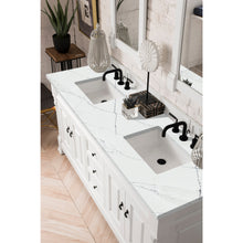 Load image into Gallery viewer, James Martin Brookfield 72&quot; Bright White Double Vanity