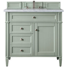 Load image into Gallery viewer, James Martin Brittany 36&quot;Sage Green Single Vanity- James Martin