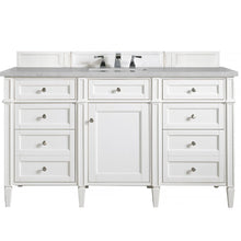 Load image into Gallery viewer, James Martin Brittany 60&quot;  Bright White Single Vanity- James Martin