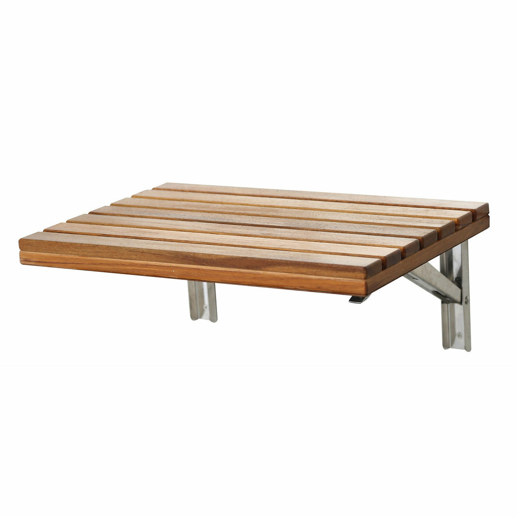 Goreme 12.6 in. Teak Wall Mounted Shower Seat- Anzzi