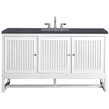 Load image into Gallery viewer, James Martin Athens 60&quot; Glossy White Single Vanity- James Martin