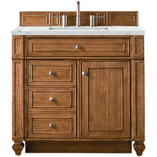 Load image into Gallery viewer, James Martin Bristol 36&quot; Saddle Brown Single Vanity- James Martin