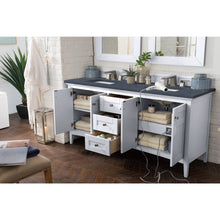 Load image into Gallery viewer, James Martin Palisades 72&quot; Bright White Double Vanity
