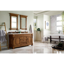 Load image into Gallery viewer, James Martin Brookfield 60&quot; Country Oak Double Vanity