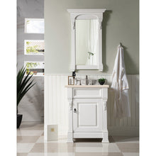 Load image into Gallery viewer, James Martin Brookfield 26&quot; Bright White Single Vanity- James Martin